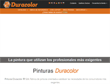 Tablet Screenshot of duracolor.es
